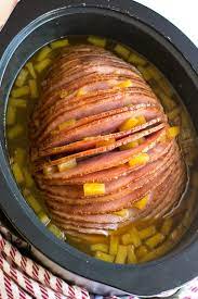 How to make crockpot brown sugar cola glazed ham. Crock Pot Brown Sugar Pineapple Ham Recipe Slow Cooker Ham