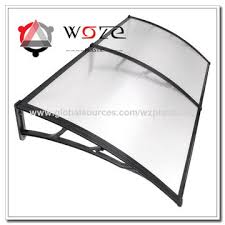 Copper and premium color door and window awnngs. China Metal Aluminum Bracket Polycarbonate Door Canopy Awning For Balcony On Global Sources Polycarbonate Awning Polycarbonate Plastic Awning Polycarbonate Solid Panel