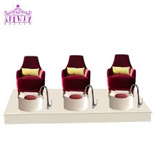 High Quality Modern Red Luxury Jacuzzi Foot Spa Pedicure Chair With Foot Tub Pedicure Spa Spa Pedicure Chairs Spa Chair