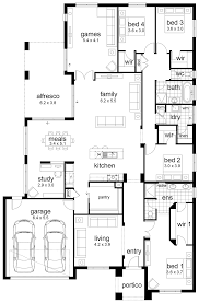 3 bedroom house plans with 2 or 2 1/2 bathrooms are the most common house plan configuration that people buy these days. Floor Plan Friday 4 Bedroom Family Home Dream House Plans Floor Plan Layout Floor Plans