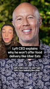 Lyft CEO says he won’t enter food delivery like Uber because it keeps  people homebound and “loneliness is a killer.” #lyft #uber #ubereats  #delivery #lomein #takeout #uberdriver #lyftdriver #driver ...