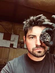 Rose Kupfer Valentinstag Geschenk für Sie, Muttertag Geschenk  Blumenskulptur für Wohnzimmer, handgefertigte Verzierung großen Blumenkopf  6