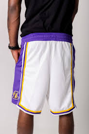 Officially licensed products from vendors like nike, mitchell & ness, new era, zephyr, and more. Los Angeles Lakers Nike Swingman Association Edition Shorts Mens White Stateside Sports