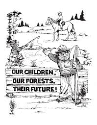 Have some fun learning about what to do when you are in the forest with the help of smokey the bear.learn the five rules of fire safety. Smokey Bear Coloring Pages The Landmark Project