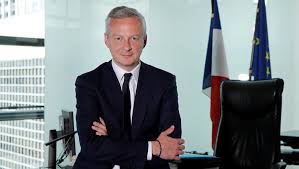 Ministre de l'économie et des finances. Bruno Le Maire French Minister Of Economy And Finance The F Tide