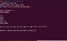 Higher or lower card game python. Multiplayer Online Game In Python Technical Again