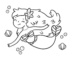 Dibujos De Sirenas Para Colorear