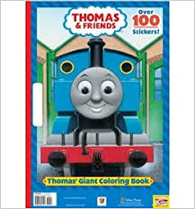 1100x1100 awesome coloring thomas and friend coloring pages friends gordon. Thomas Giant Coloring Book Thomas Friends Thomas The Tank Engine Paperback Common By Author Golden Books Created By Golden Books 0884806529831 Amazon Com Books