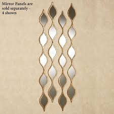 Ophelia Teardrops Mirrored Wall Accent Decor Home Decor Mirror Wall Decor