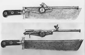 German hunting knife that's also a gun, that's also a calendar, 1528. :  r/interestingasfuck