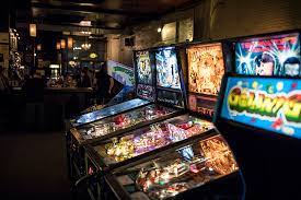 A combination bar and arcade with a focus on classic arcade games and american craft beer. Home Barcade Brooklyn New York
