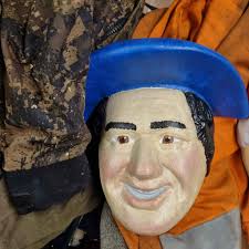 Rabbie Burn's Tam O'Shanter & Souter Johnnie Decorative Cast Aluminium Face  Masks