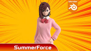 Momo Ayase - Dandadan 3D Model by Summerforce