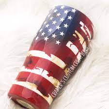 Usa tumblr flags of the world creative memories usa flag bruce springsteen american flag free download american flag flying vector image for 4th july independence day celebration. Distressed American Flag Tumbler Cramer S Custom Creations