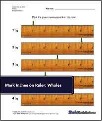 Free Math Worksheets For Inches Measurement Problems Answer Keys Are Also Available Free Printable Math Worksheets Math Worksheets Printable Math Worksheets