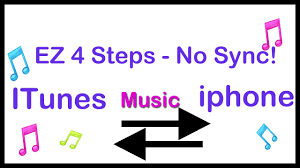 Transfer Music Itunes To Iphone Without Sync Youtube