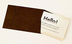 Each of these mockups is in high quality, high resolution and. Cool Business Card In An Envelope Cardrabbit Com