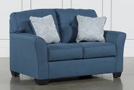 Stylish tufted back cushions, a solid hardwood internal frame for a solid foundation. Jacoby Denim 61 Loveseat Living Spaces
