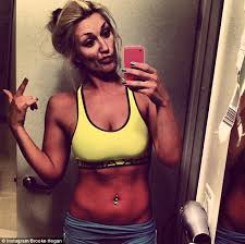 Check spelling or type a new query. Brooke Hogan Shares Impressive Post Gym Selfie In Yellow Crop Top As She Complains About Her Crazy Hair Daily Mail Online
