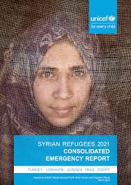 SYRIAN REFUGEES 2021 CONSOLIDATED EMERGENCY REPORT