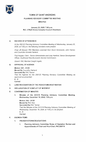 TOWN OF SAINT ANDREWS