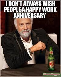 Happy 2 year work anniversary cat meme. Work Anniversary Memes