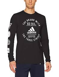 Adidas Black And White Long Sleeve Shirt Adidas Men S Badge Of Sport Classic Long Sleeve Tee Black White Small Long Sleeve Tshirt Men Adidas Men Sleeves