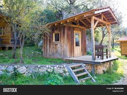 Feldkirchen an der donau, upper austria. Small Wooden Houses Image Photo Free Trial Bigstock