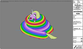 Fire, ice, candy and slime. Lady Rainicorn Adventure Time Wiki Fandom