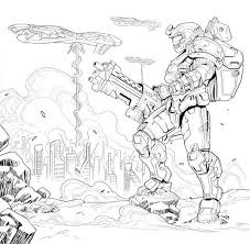 Halo alpha is a wiki dedicated to cataloguing every aspect the ''halo'' series of video games. Halo Adult Coloring Book Tpb Profile Dark Horse Comics