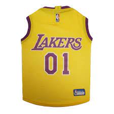 Shaquille o'neal los angeles lakers basketball jersey s small retro vintage nba. Pets First Los Angeles Lakers Nba Mesh Jersey For Dogs X Small Petco