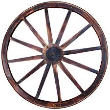 Golden sunflowers, red geraniums, and additional accent flowers decorate the wheel. Red Shed Wooden Wagon Wheel 34 3 4 In Tractor Supply Co Wooden Wagon Wheels Wooden Wagon Wagon Wheel Decor