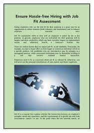 Managers have formal authority to use organizational resources and to make decisions. Ensure Hassle Free Hiring With Job Fit Assessment By Hrm Resolutions Issuu