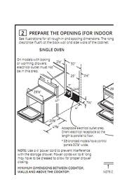 Electrical outlet height from the floor. Range Electric Box Location