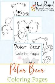 Download and print these of polar bears coloring pages for free. Polar Bear Coloring Pack Year Round Homeschooling
