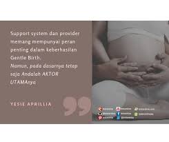 Melahirkan dengan normal ibu cantik ini dengan mudah. Persiapan Batin Untuk Proses Persalinan Bidan Kita