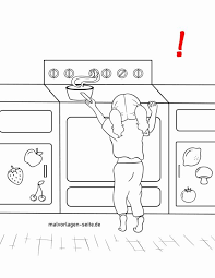 It is used to prepare foods for eating. Coloring Page Hot Oven Prevention Free Coloring Pages