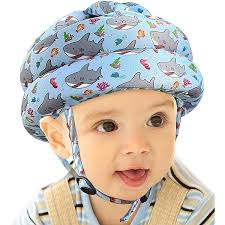 Amazon.com : Baby Head Protector,Infant Fall Protection, Baby Head  Protector Cushion Backpack with Baby Knee Pads Anti Slip Socks for Walking  & Crawling (Yellow Tiger) : Baby