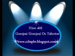 Find hinos avulsos cantados ccb tracks, artists, and albums. Granjeai Granjeai Os Talentos Hinos Avulsos Ccb Cifra Club