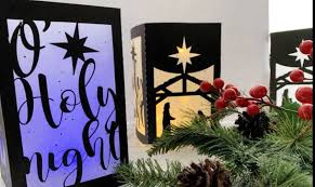 Download Nativity Scene Paper Luminary Cricut Craft Daily Dose Of Diy