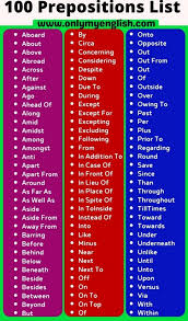 We did not find results for: List Of Prepositions With Examples English Grammar Onlymyenglish