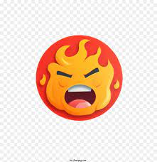 fire flaming face red emoticon screaming emoticon angry emoticon png  download - 4096*4096 - Free Transparent Fire png Download. - CleanPNG /  KissPNG