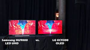 There has been a lot of hype around the term ultra hd or uhd and not many people are exactly sure why. Battle Vid Samsung Hu9000 Led Uhd Vs Lg Ec9300 2k Oled 4k Youtube