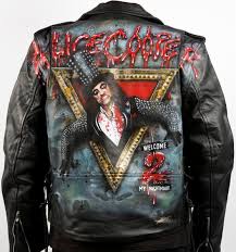 Painted Leather Jackets Any Design Any Theme Waterproof Colors Professional Artist Danielle Verg Custom Leather Jackets Painted Leather Jacket Leather Jacket