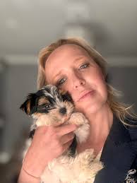 Hello guys good news I was so skeptical to send James Williams money  without seeing the puppy but he used the half payment I sent for vet and  paperwork and I got