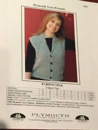 Those left to cherish her memory are her children: Joanne Turcotte Plymouth Yarn S045 Turino Silk Unisex Vest Knitting Pattern Ebay