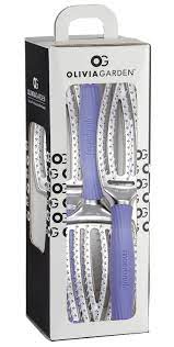Amazon Com Olivia Garden Finger Brush Scalp Hugging Vented Paddle Hair Brush 3 Piece Kit Premium Beauty