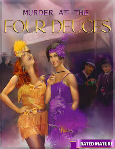 Murder at the Four Deuces Mature Digital Murder Mystery Party Game