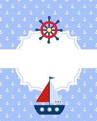 Personalice su invitación de baby shower con docenas de temas, colores y estilos para causar una buena impresión. Imprimibles De Ositos 10 Ideas Y Material Gratis Para Fiestas Y Celebraciones Oh My Fiesta Decoracion Marinero Manualidades Cumpleanos Marinero