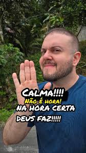 Ainda bem que Deus não faz as coisas na hora que a gente quer e sim na hora  certa quando a resposta vai ser melhor e maior! Pega esse testemunho!!!!